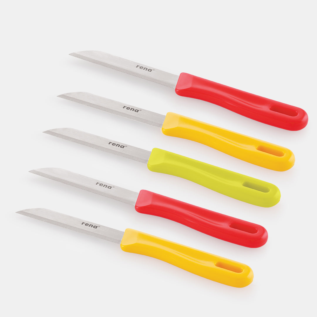 Kitchen Knife 90 mm Serrated - Set of 5