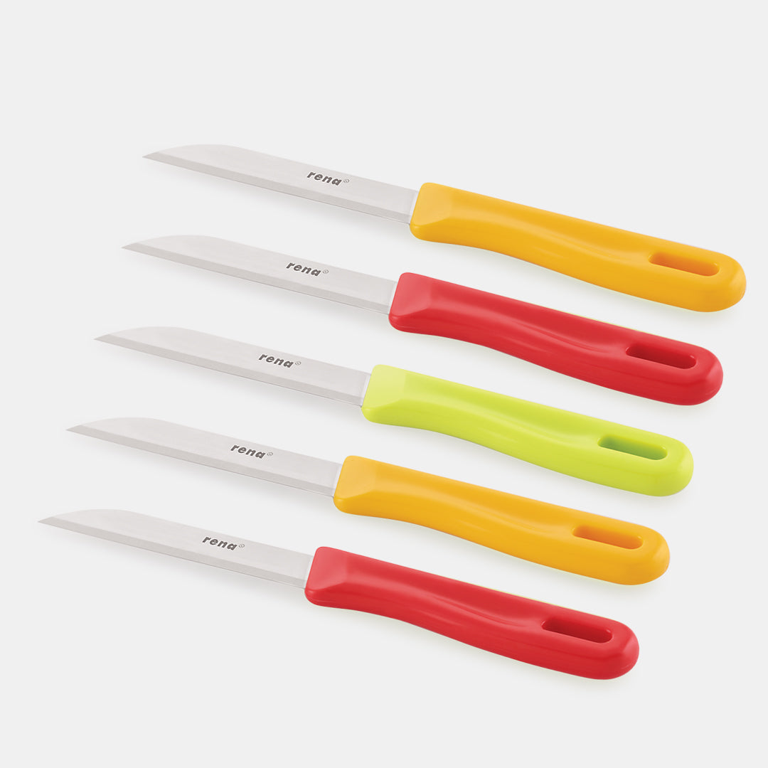 Kitchen Knife 90 mm Plain - Set of 5