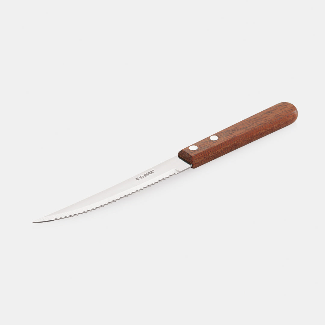 Steak Knife Big Serration (Wooden Handle)
