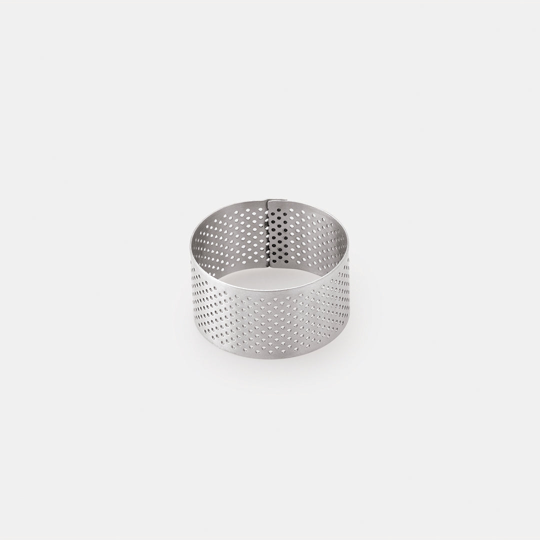 Perforated Round Tart Ring – 3 pc set (H-35mm)