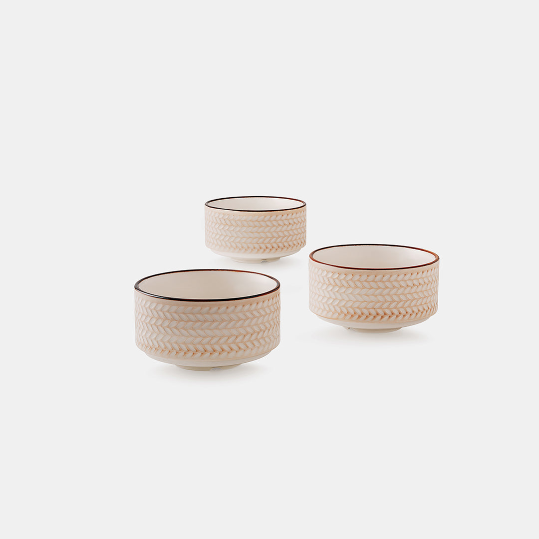 Ivory Cirque 9 - Set of 3