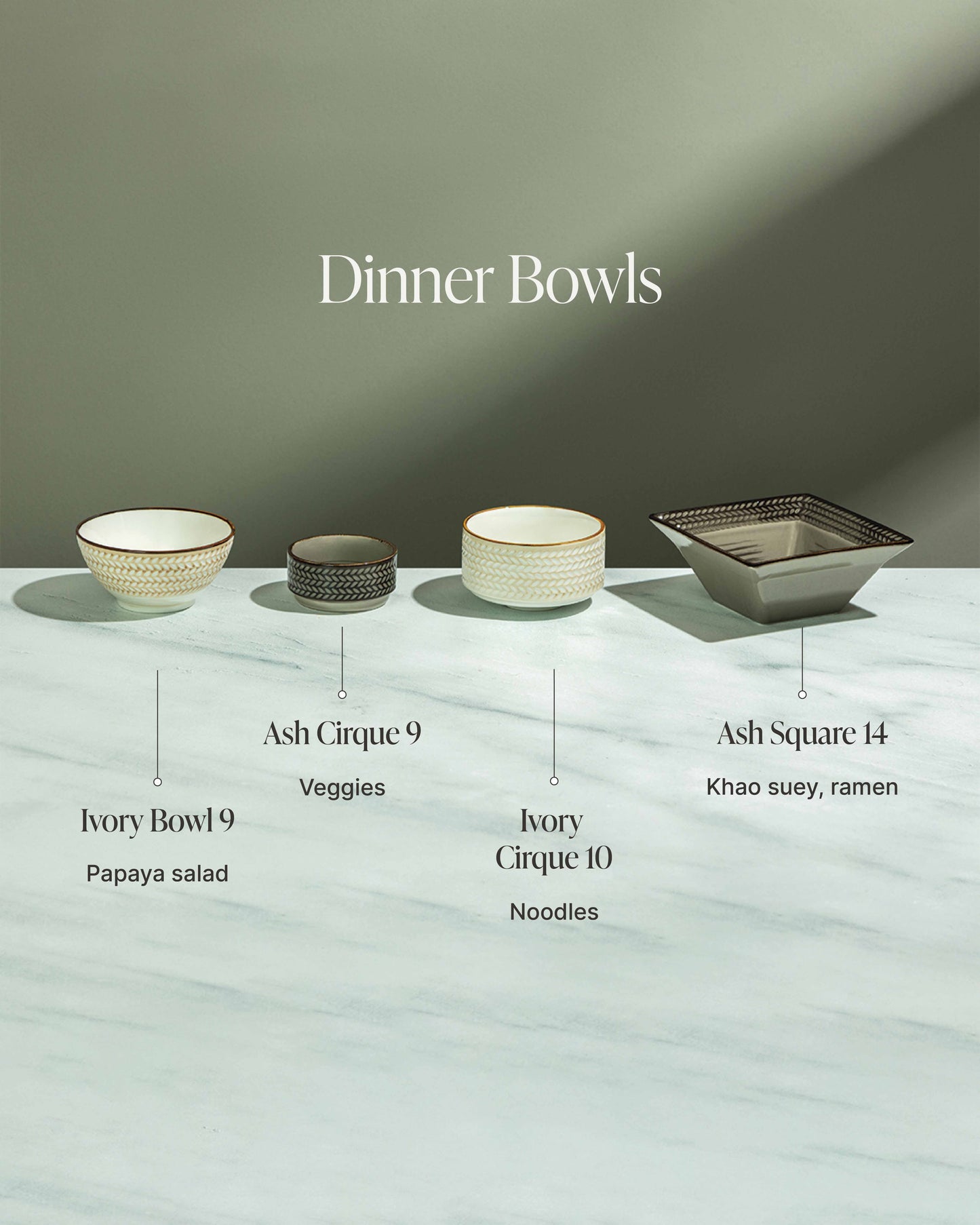 Ash Cirque 9 - Set of 3