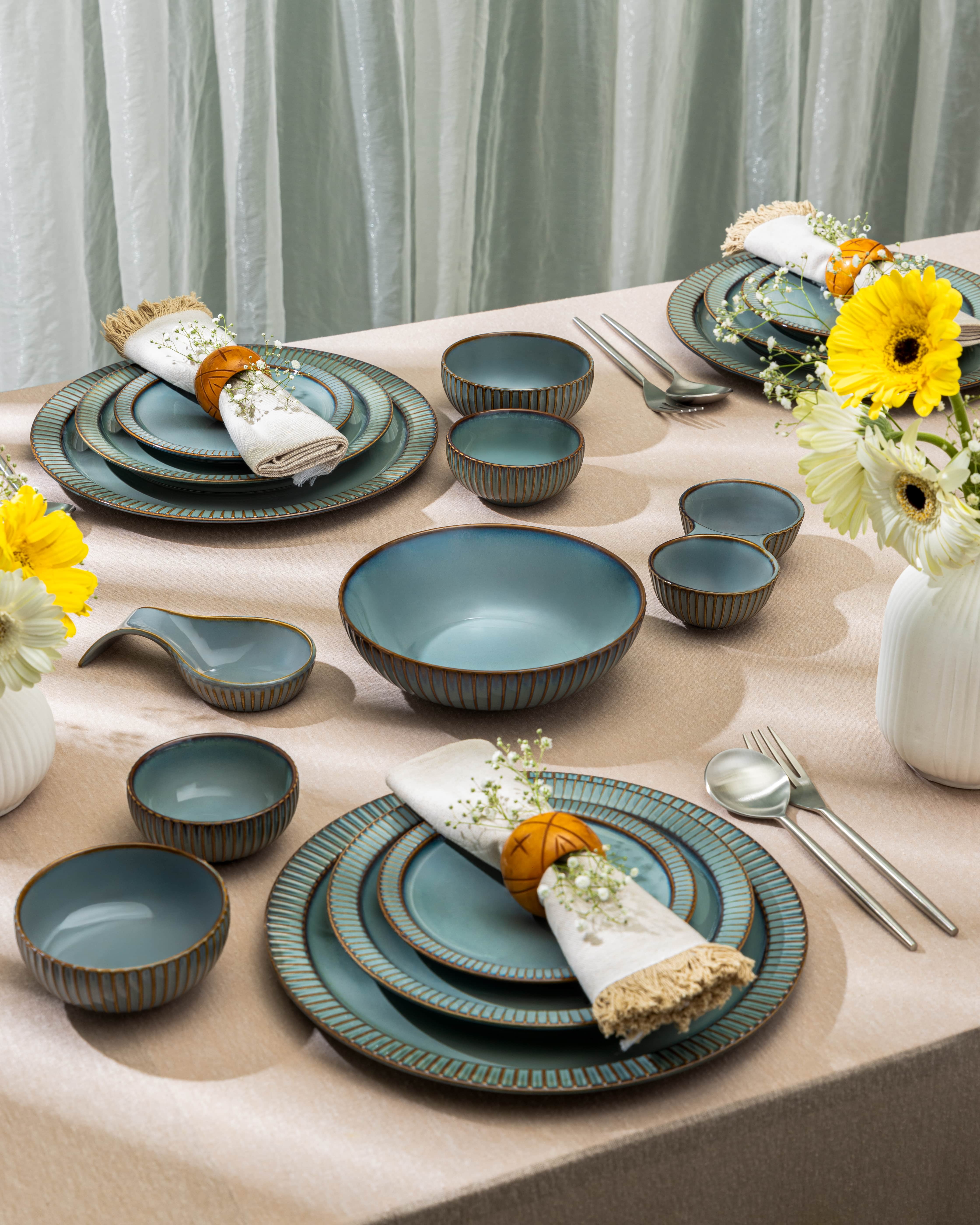 Teal Linear Collection