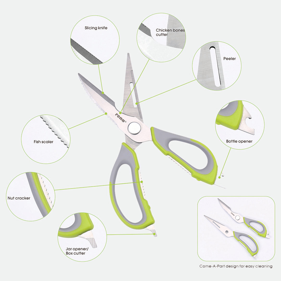 6 in 1 Multi-Function Kitchen Scissor