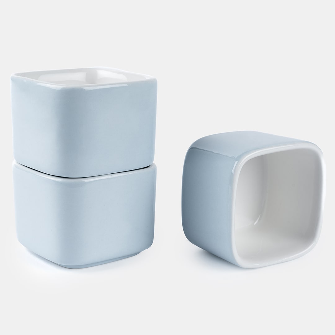Blue Cube - Set of 3