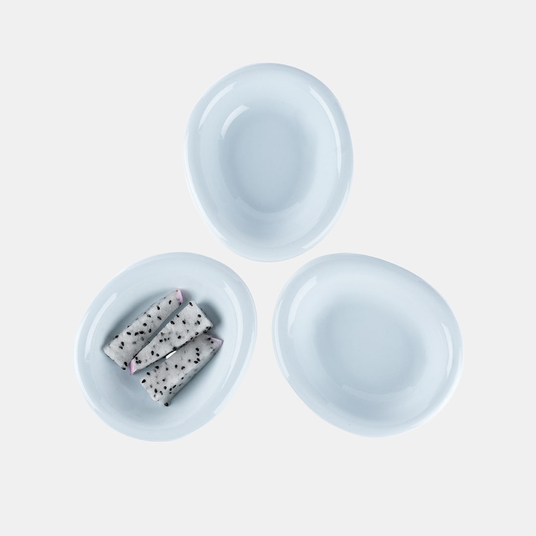 Blue Scoop - Set of 3