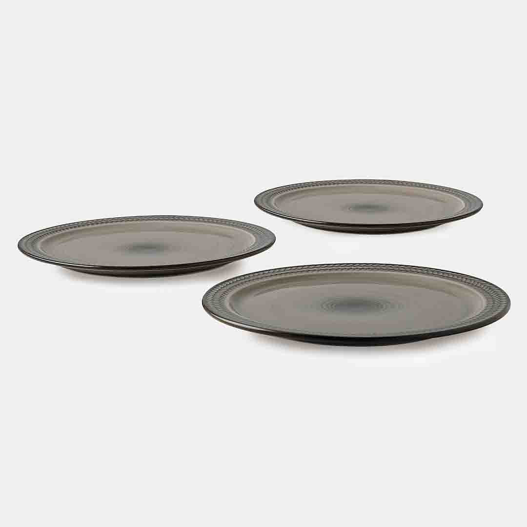 Ash Dinner Plate - Set of 3