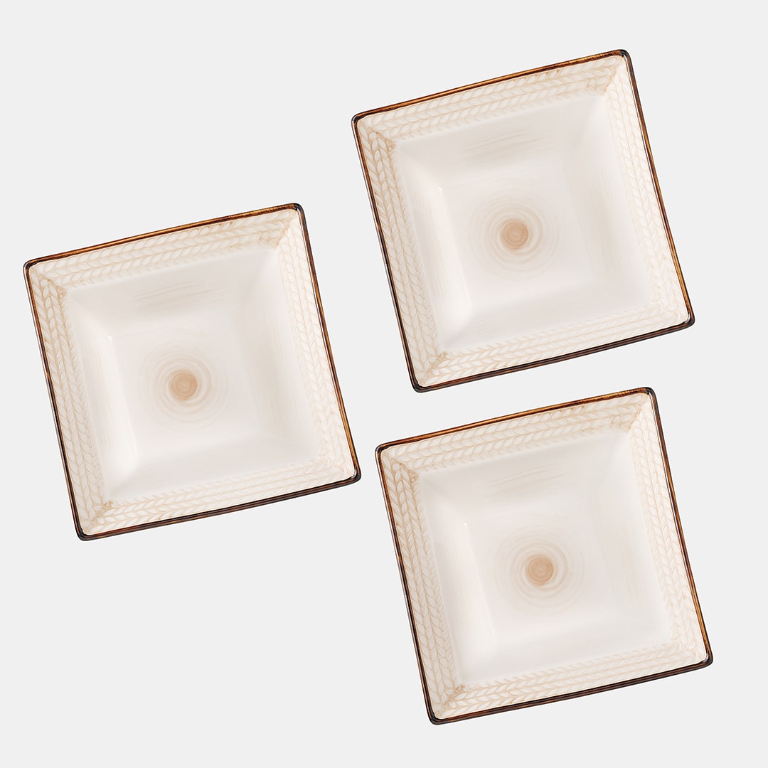 Ivory Square 14 - Set of 3
