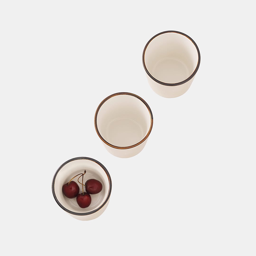 Ivory Sip - Set of 3