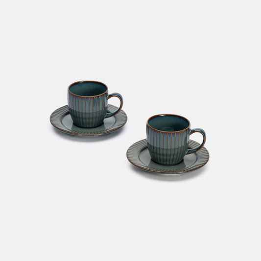 Teal Espresso Cup - Set of 2