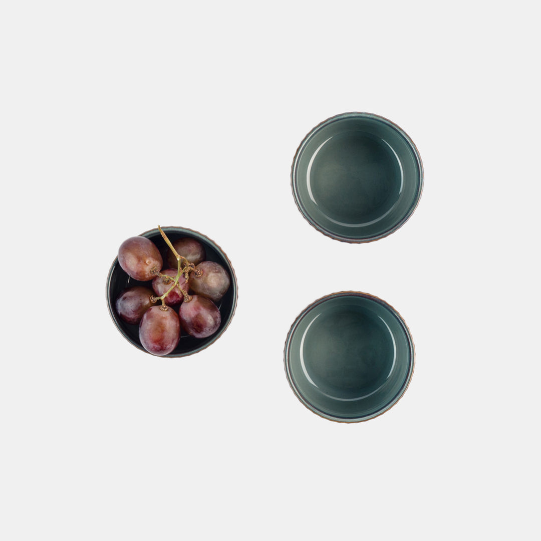 Teal Bowl 8 - Set of 3