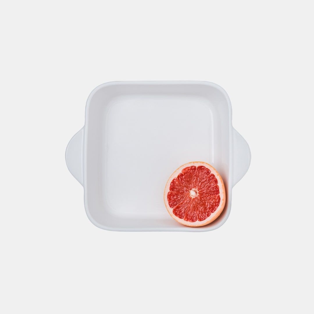 White Bake Tray