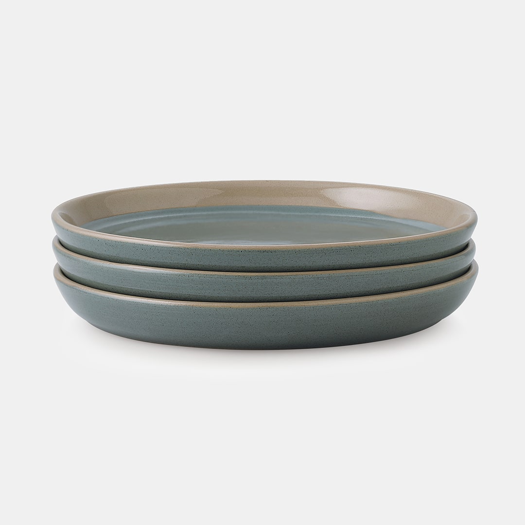 Moss Dessert Plate - Set of 3