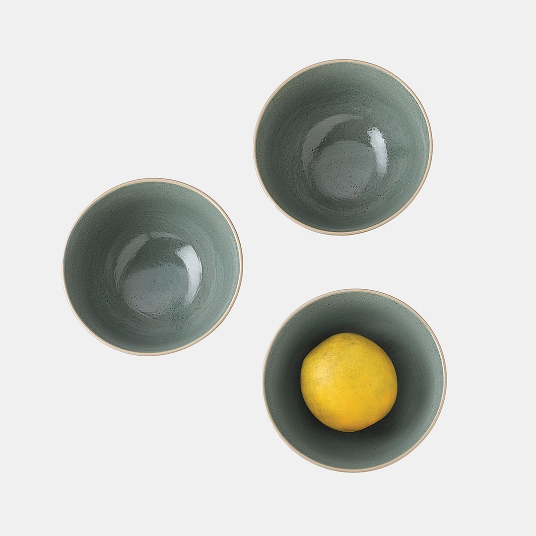 Moss Bowl 12 - Set of 3