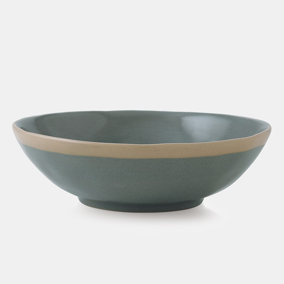 Moss Shallow Bowl 18