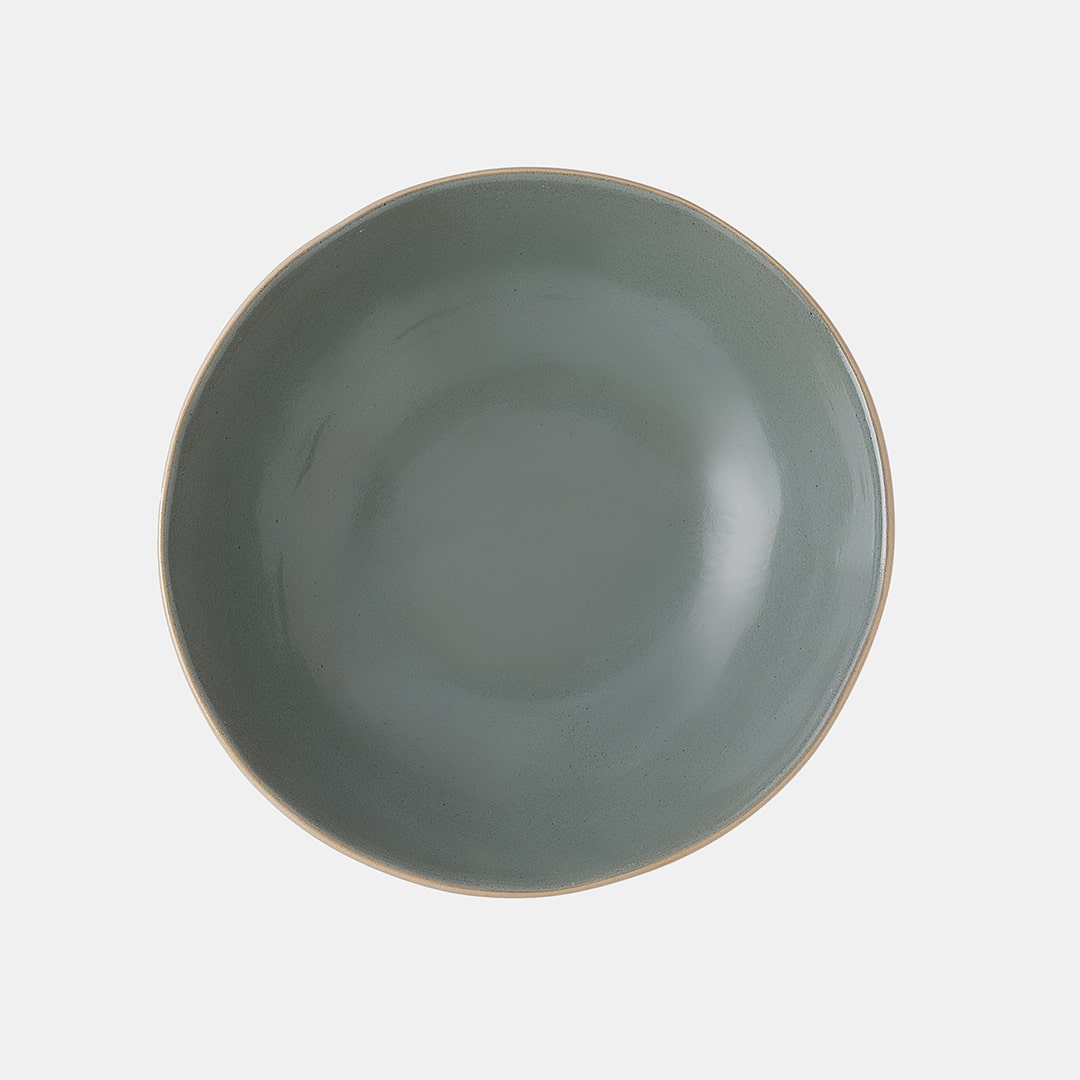 Moss Shallow Bowl 18