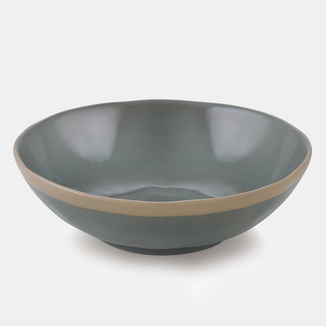 Moss Shallow Bowl 18