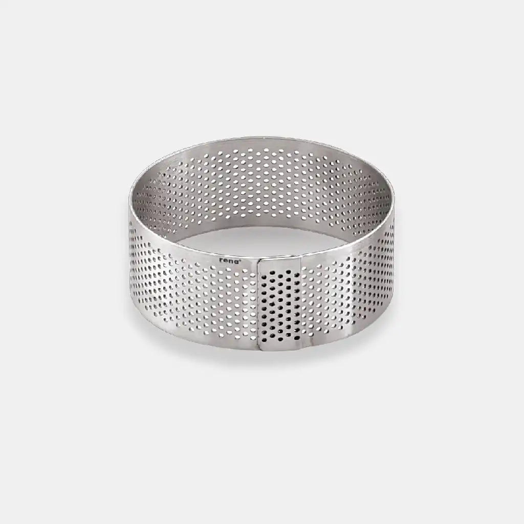 Perforated Round Tart Ring – 3 pc set (H-20mm)