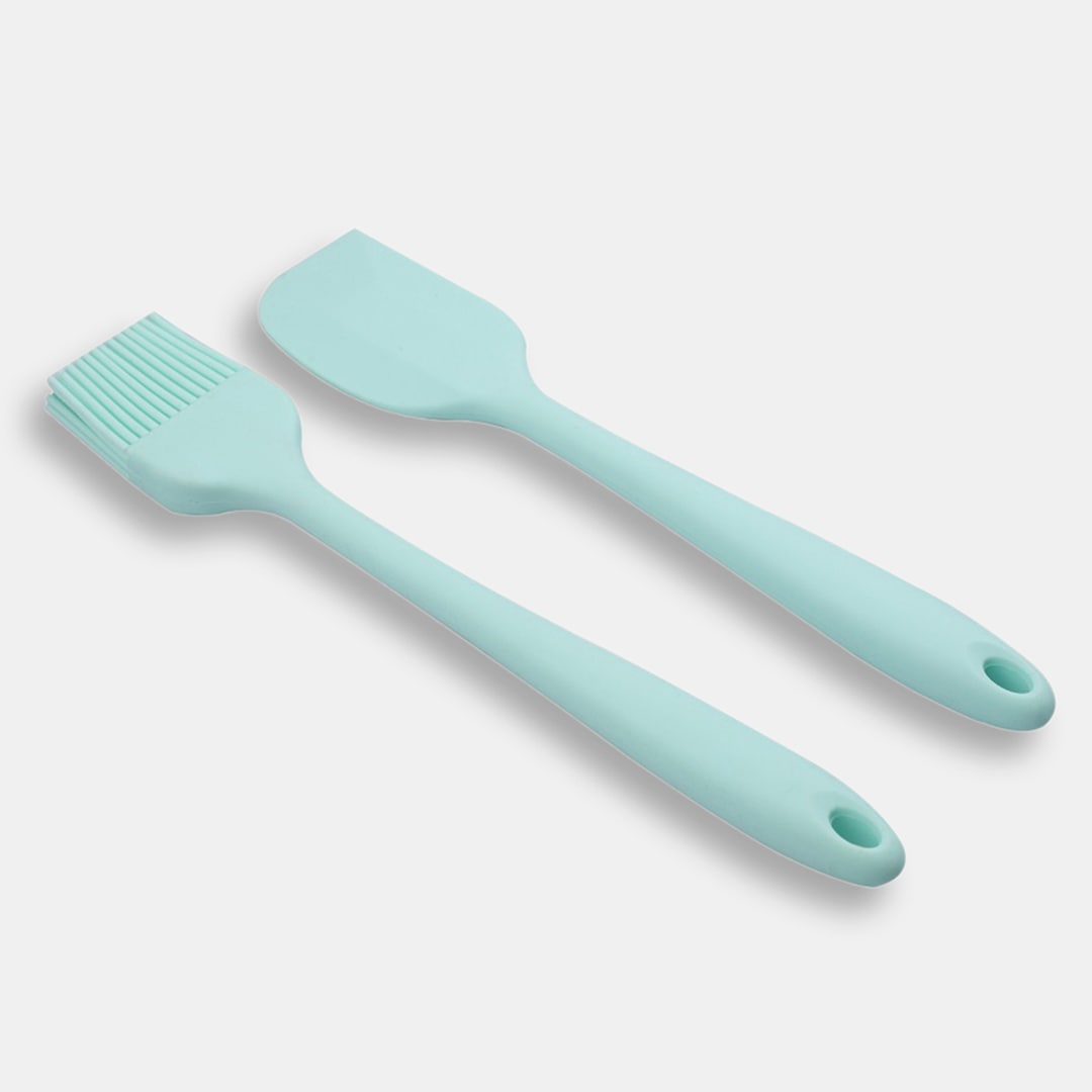 Silicone Baking Set (Spatula + Brush)