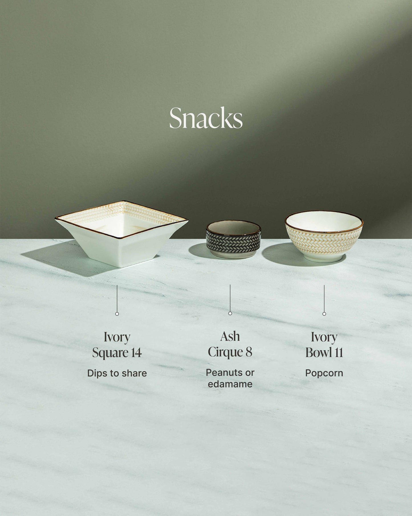 Ash Cirque 8 - Set of 3