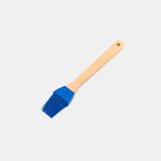 Silicone Pastry Brush With Flat Wooden Handle