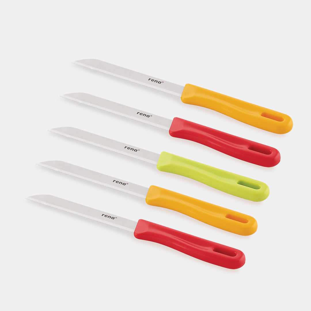 Kitchen Knife 110 mm Serrated - Set of 5