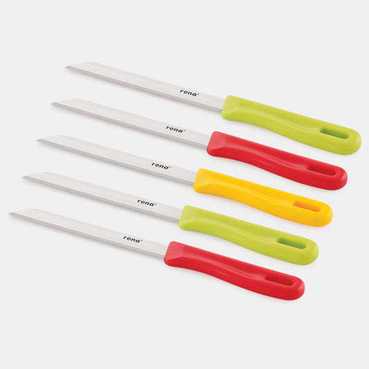 Kitchen Knife 130 mm Serrated - Set of 5
