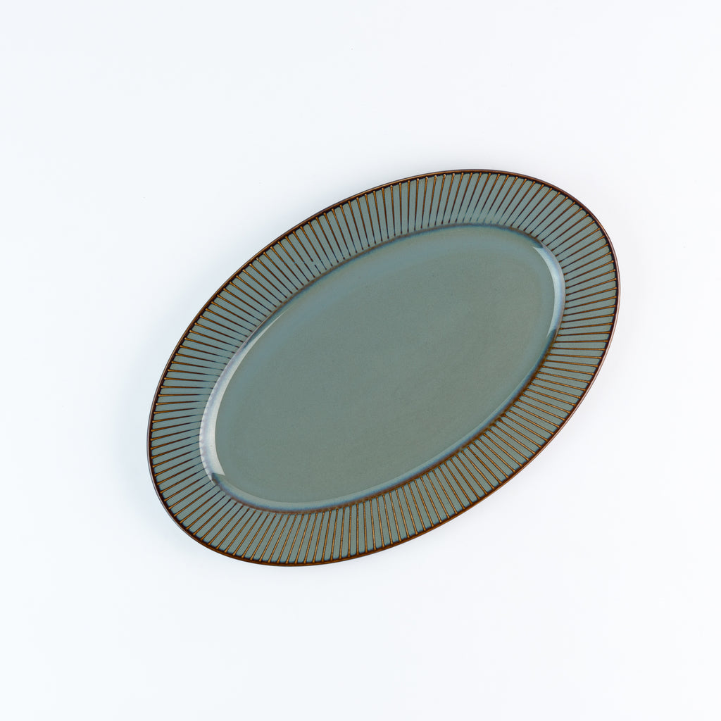 Teal serving online platters