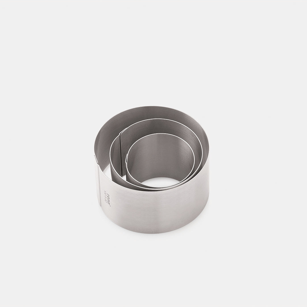Food Pipe Rings Food Ring 3 Pcs Set (60/80/100MM) – Rena