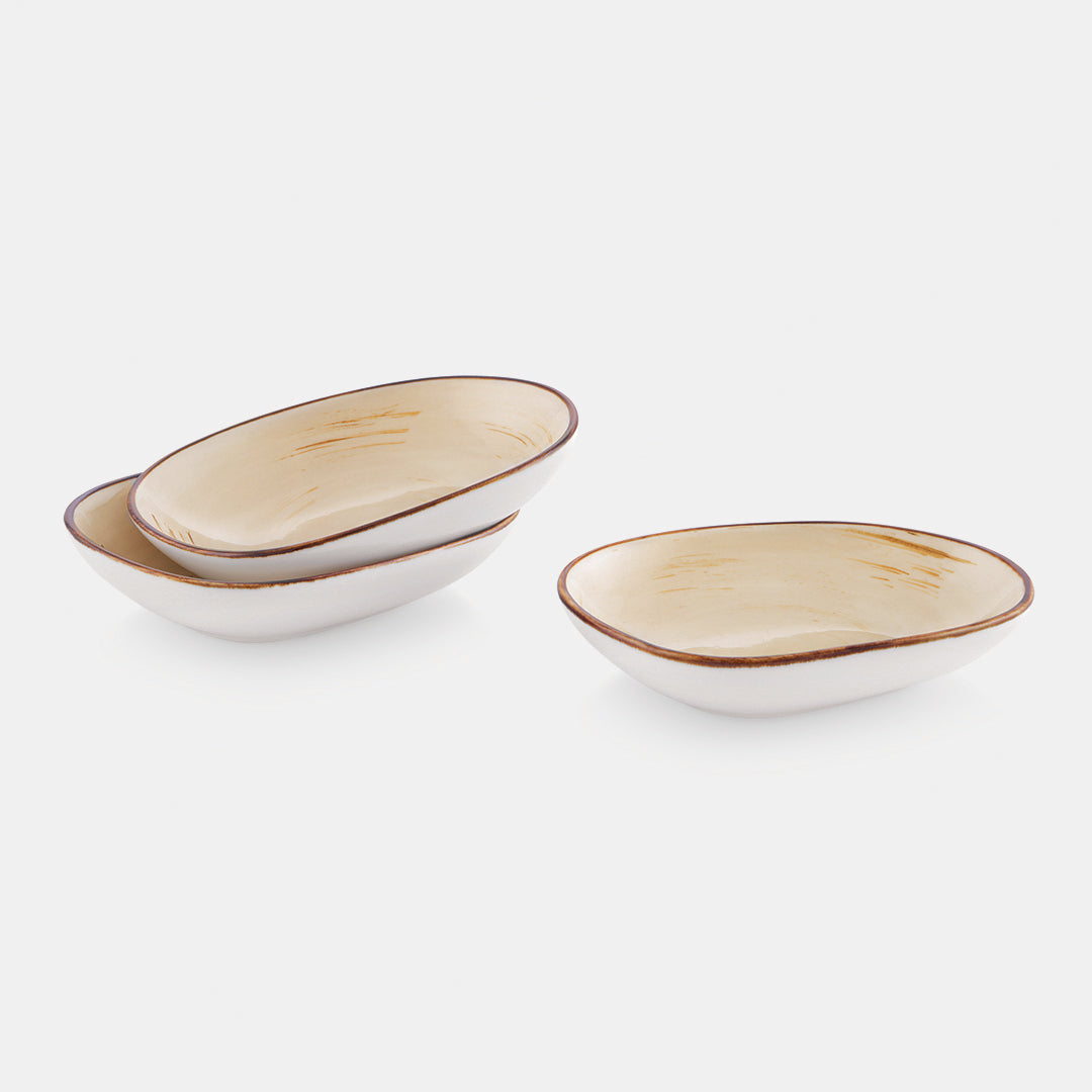 Ivory Puddle - Set of 3