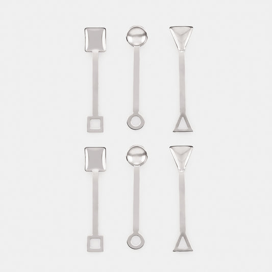 Café Spoon (6 pieces set with 3 shape)