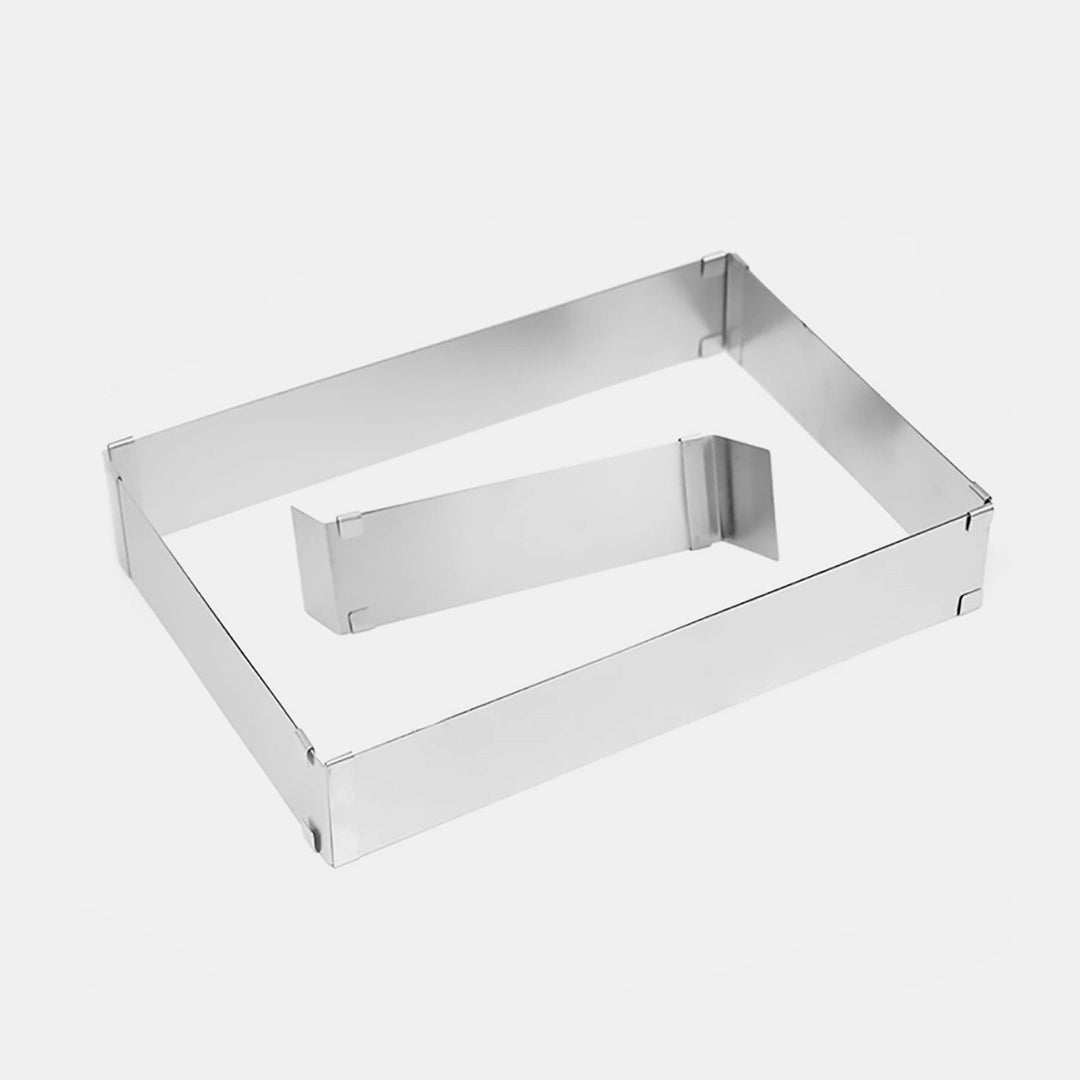 Adjustable Rectangular Baking Frame (Cake Ring)