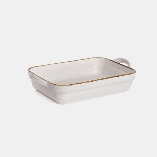 White Bake Tray 28