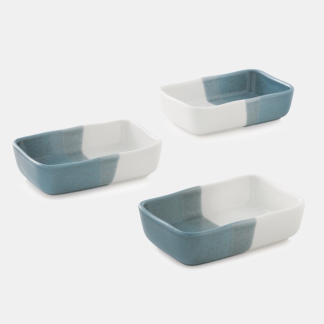 Ocean Rectangle Dish 10 - Set of 3