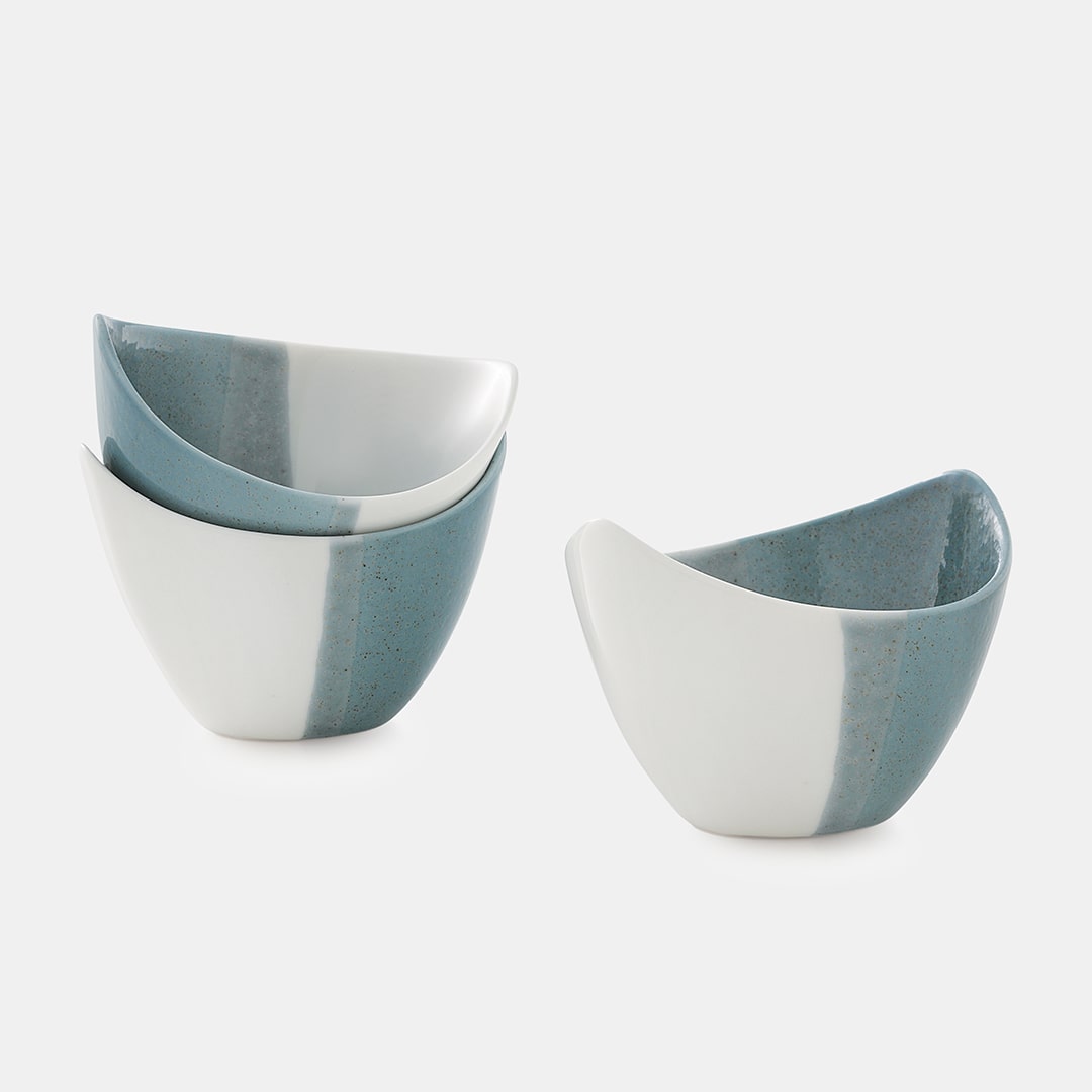 Ocean Leaf Bowl - Set of 3