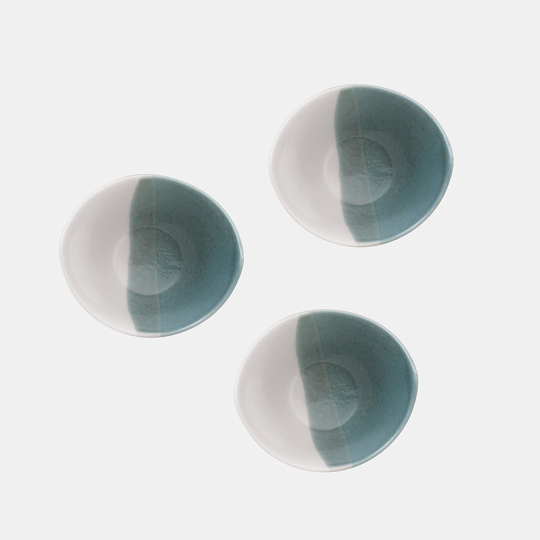 Ocean Leaf Bowl - Set of 3