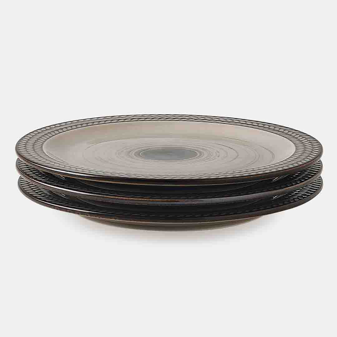 Ash Dessert Plate - Set of 3