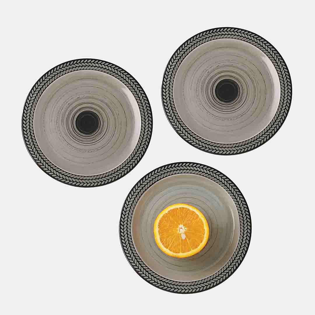 Ash Dessert Plate - Set of 3