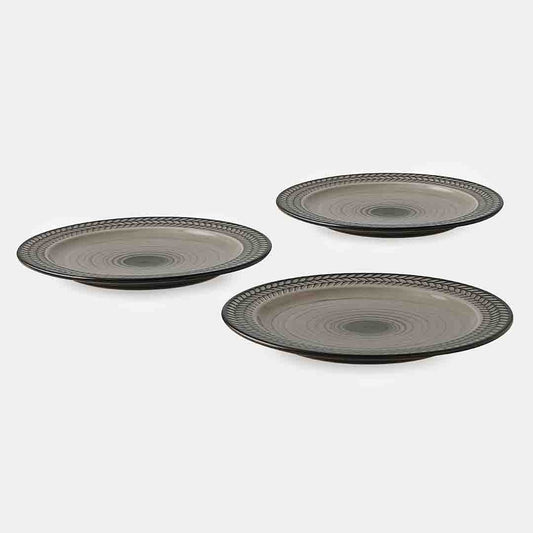 Ash Quarter Plate - Set of 3