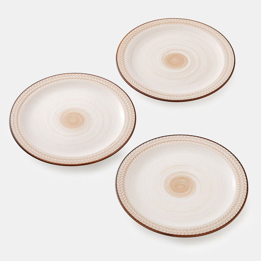 Ivory Quarter Plate - Set of 3