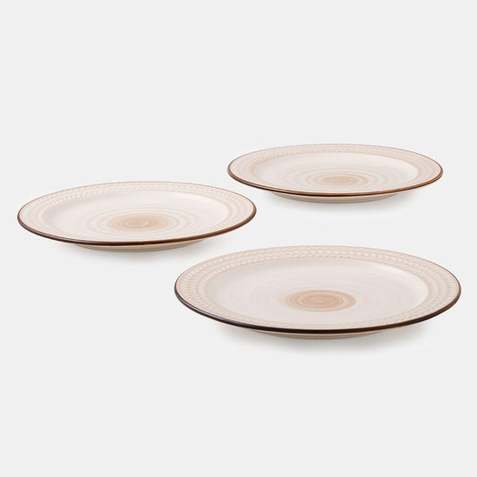 Ivory Quarter Plate - Set of 3