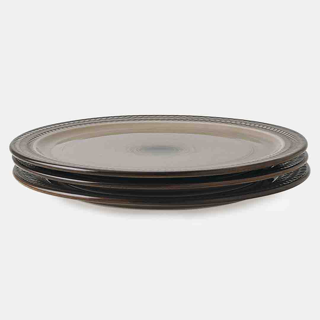 Ash Dinner Plate - Set of 3