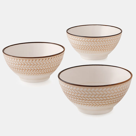 Ivory Bowl 11 - Set of 3