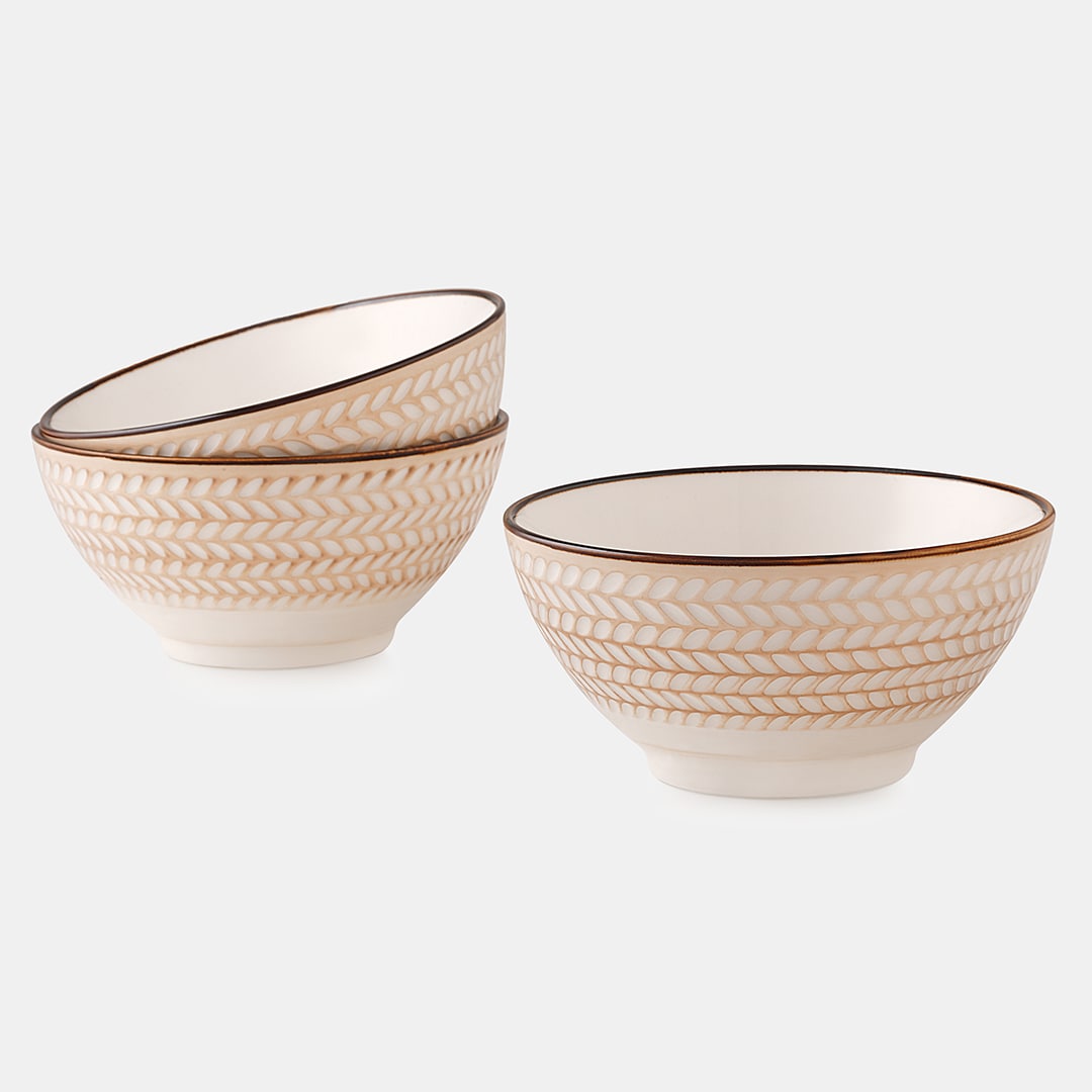 Ivory Bowl 11 - Set of 3