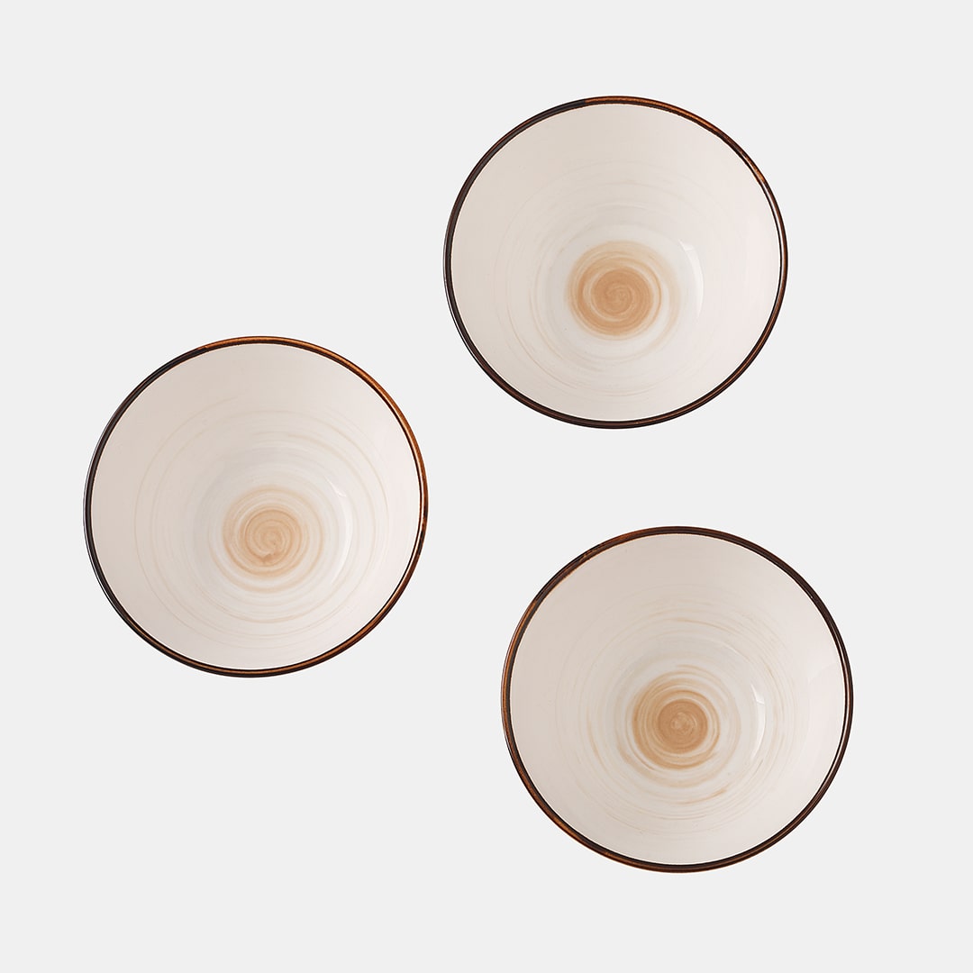 Ivory Bowl 11 - Set of 3