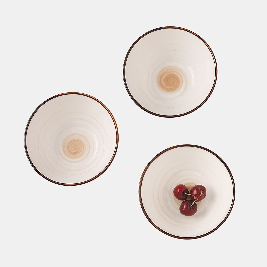 Ivory Bowl 11 - Set of 3