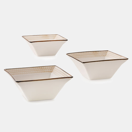 Ivory Square 14 - Set of 3