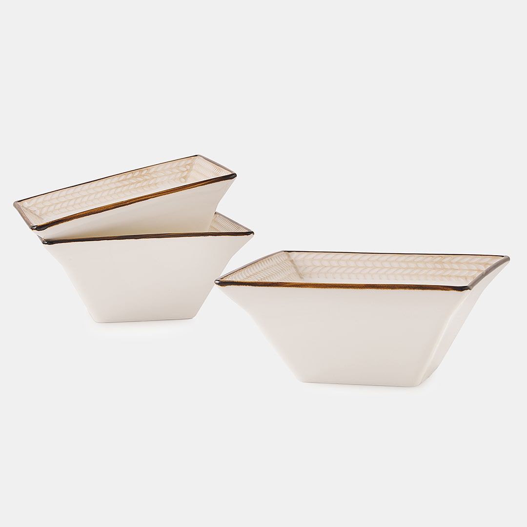 Ivory Square 14 - Set of 3