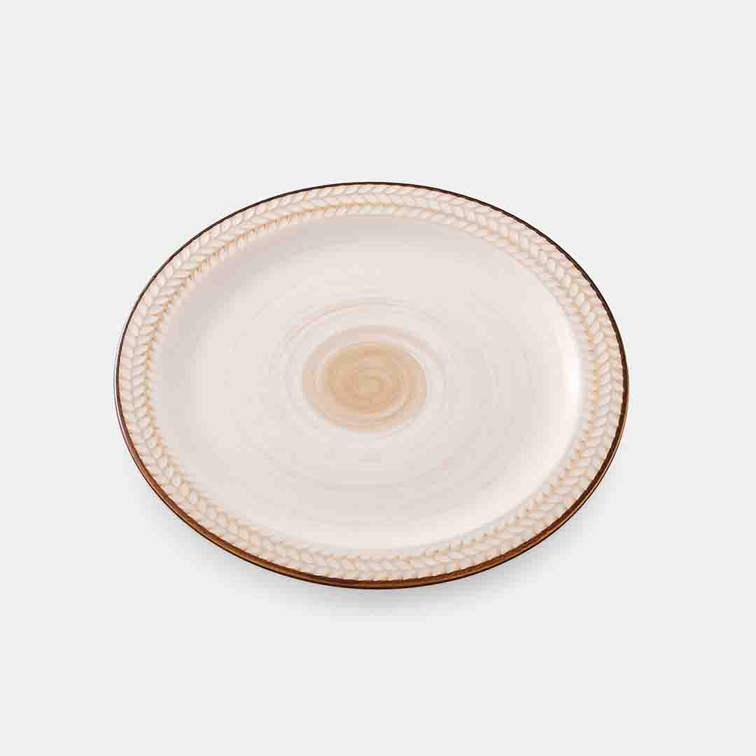 Ivory Dessert Plate - Set of 3