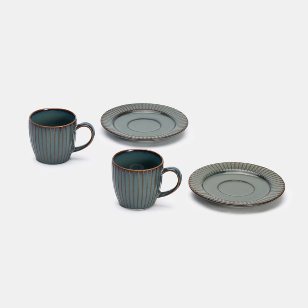 Teal Espresso Cup - Set of 2
